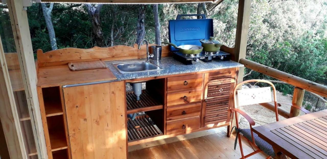 Stazzu La Capretta Farm Camping & Guest Rooms Όλμπια Εξωτερικό φωτογραφία